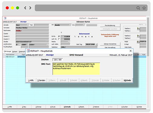 Browser Example attRiBut KFZ Pilot