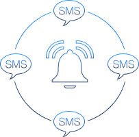 Icon SMS Emergency alerts