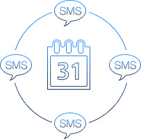 SMS appointment reminder Icom